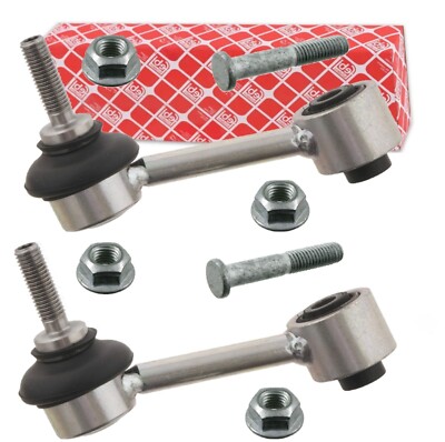 2x FEBI KOPPELSTANGE HINTEN L+R für VW GOLF SEAT SKODA AUDI