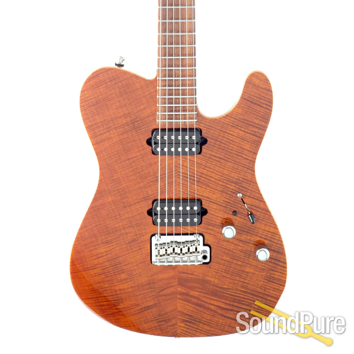 Suhr Classic T Mahogany Maple Tiger s Eye 16844 Used