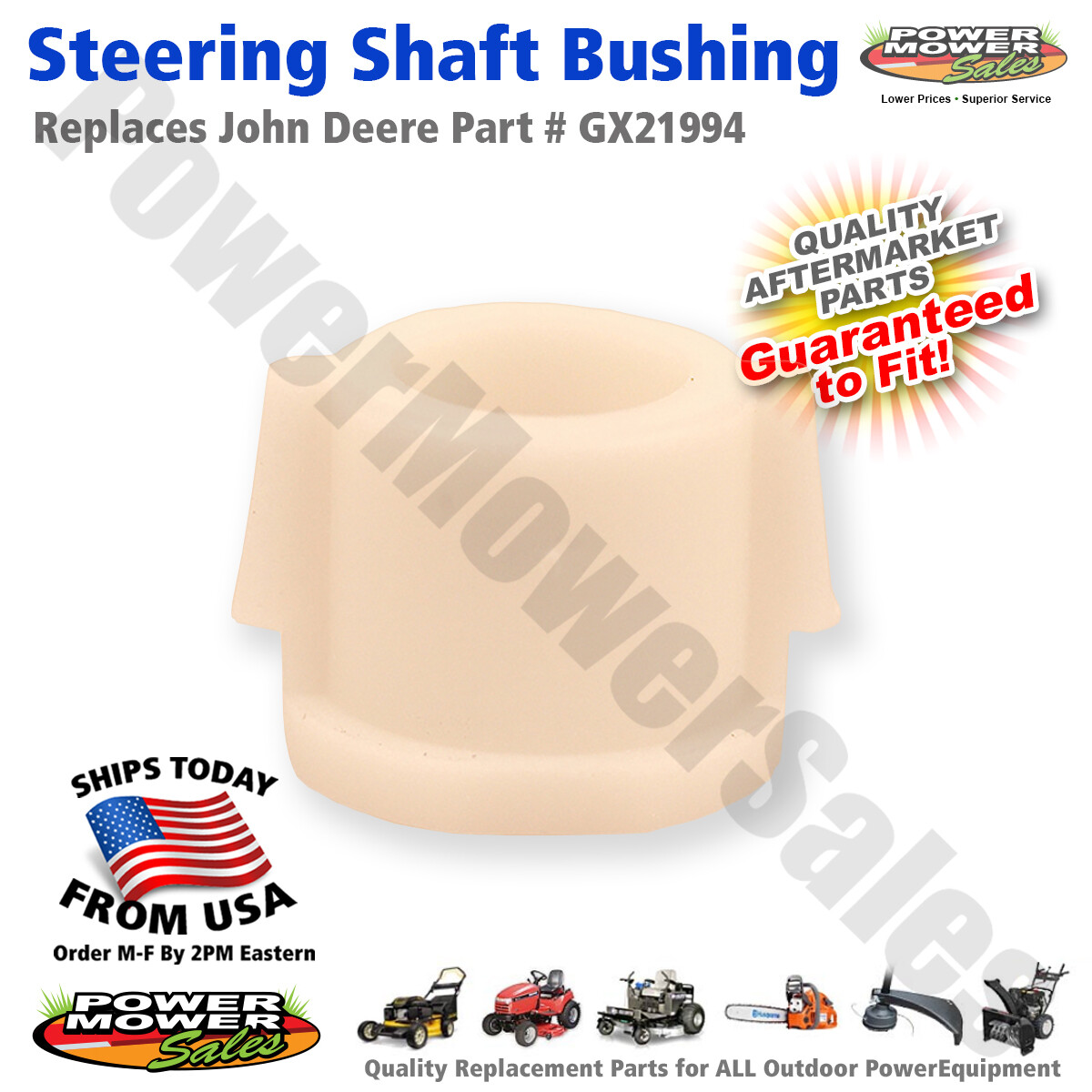 Aettb Replacement Front Wheel Bushings Fits John Deere