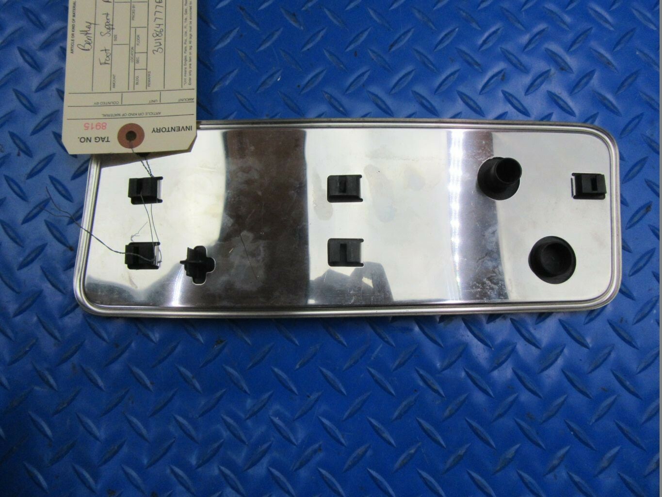Bentley Continental Flying Spur GT GTC foot support plate #8915