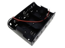 3xD Size Non-Rechargeable/Rechargeable Battery Holder Wire Leads