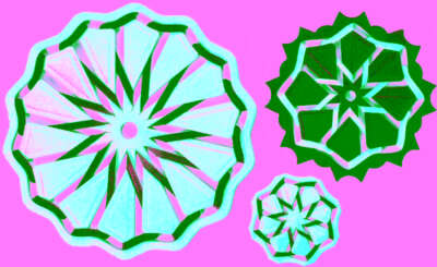 Spellbinders Shapeabilities Stanz- & Prägeschablone Cut+Fold+Tuck/Carnival Dream