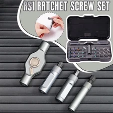 24 in 1 Magnetic Screwdriver Set, DIY Ratchet Screwdriver Set, Multi Bit Magneti