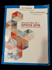 Microsoft Office 365 Office 2019 Shelly Cashman Series Introductory