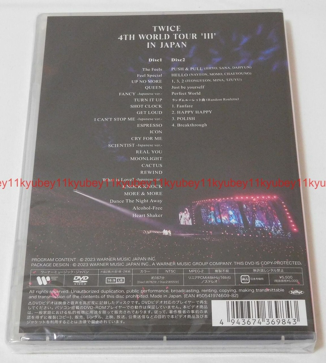 K-POP・アジア TWICE 4TH WORLD TOUR 'III' IN JAPAN DVD TWICE 4th WORLD TOUR Ⅲ IN SEOUL DVD - JYP SHOP