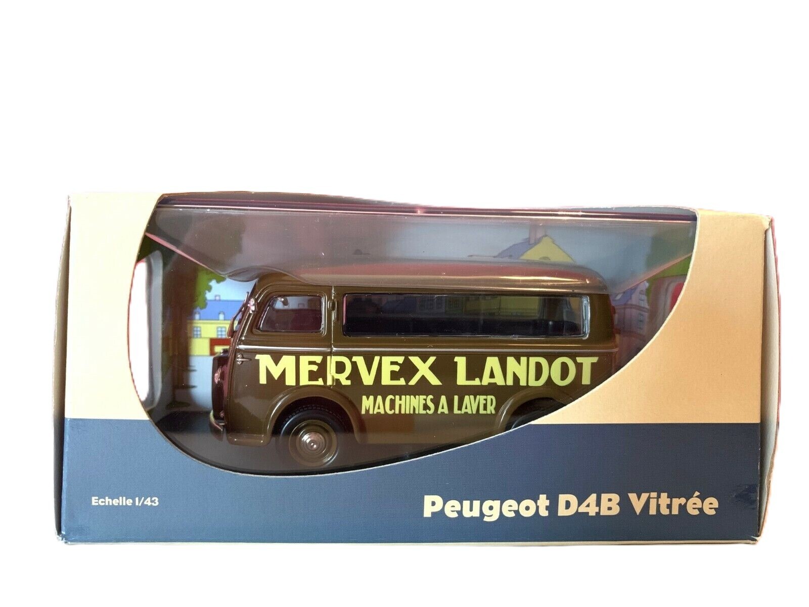 Peugeot D4B Eligor résout le manque de réalisme de vos dioramas rétro