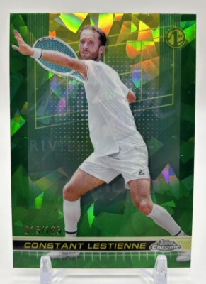 2024 TOPPS CHROME TENNIS GREEN SAPPHIRE CONSTANT LESTIENNE /125 | eBay