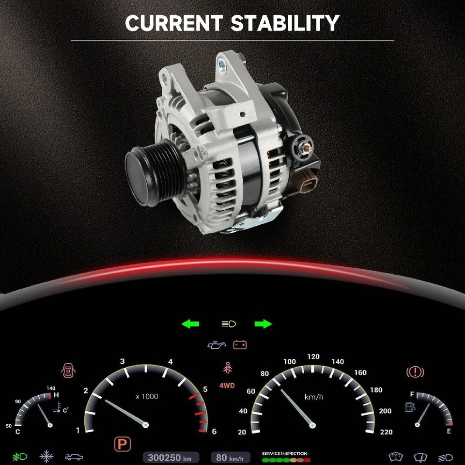 Alternador 11034 para Toyota Camry 2004 2005 2006 Highlander 2004-2007 2,4 L Foto 2 de 4