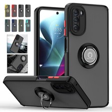 Case For Moto G13 G53 5G G54/G14/G Stylus 5G Shockproof Rugged Ring Stand Cover