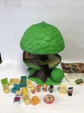 Vintage Tree Tots Family Tree House Playset Original Kenner 1975 w/Accessories