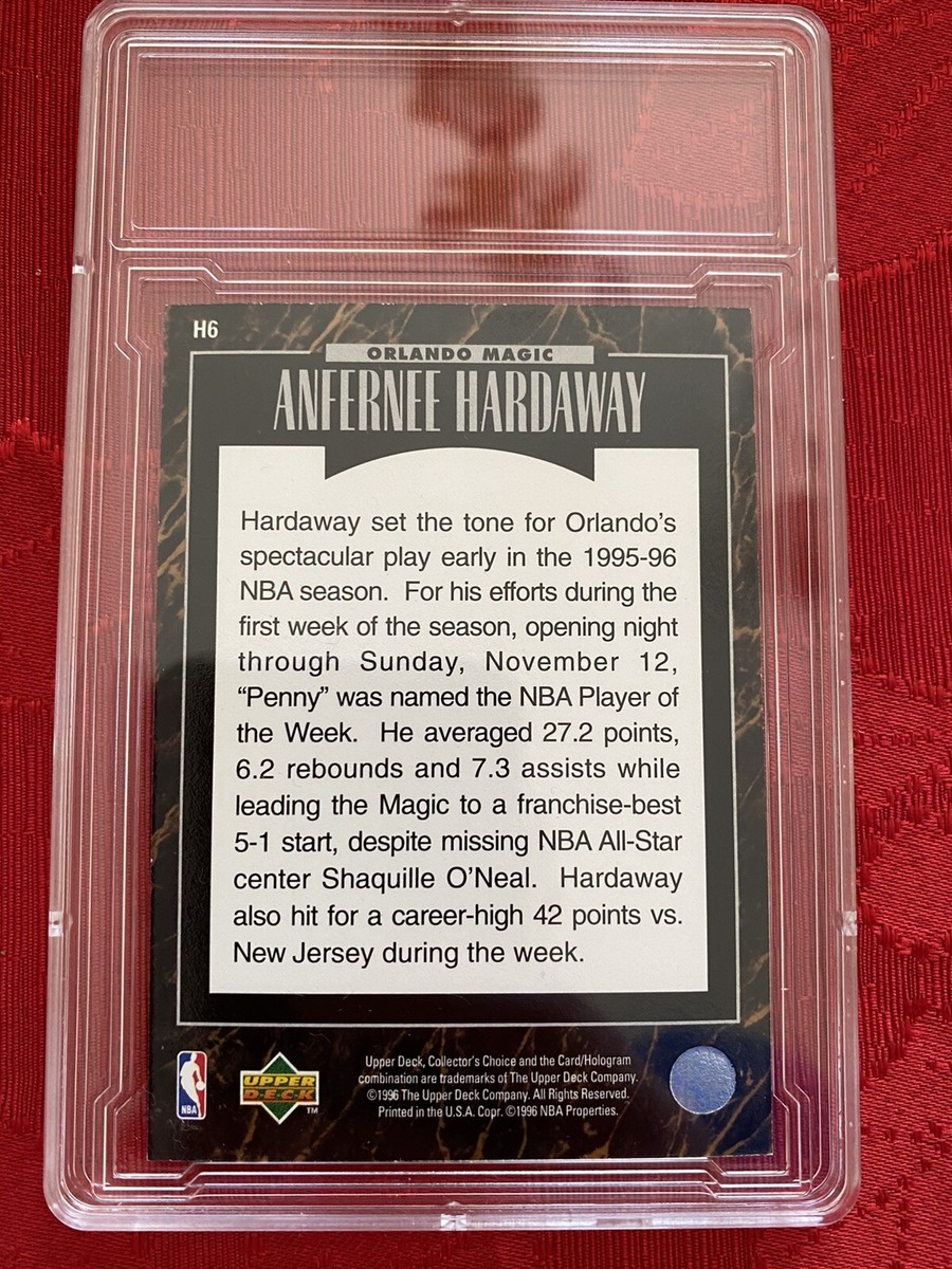 anfernee HARDAWAY.エラーカード❣️ある意味.1of1❣️ Anfernee Hardaway Upper Deck ERROR CARD WRONG NAME JAMAL