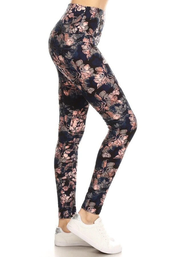 Buttery Soft High Waist Patterned Leggings Sizes Available