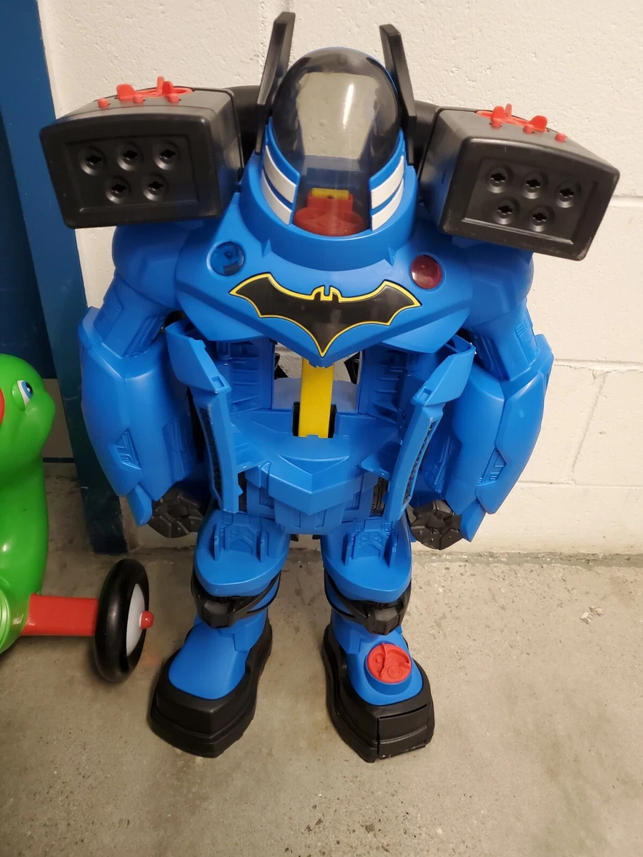 Imaginext DC Super Friends Batbot batman Xtreme 2 ft tall no