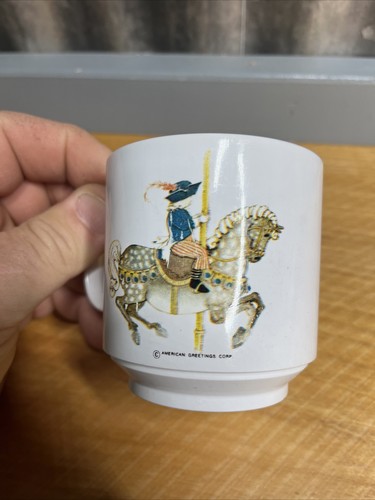 Vtg Holly Hobbie Oneida Ware Melamine Mug Cup Children Kid Amer. Greetings 4309 - Picture 3 of 6