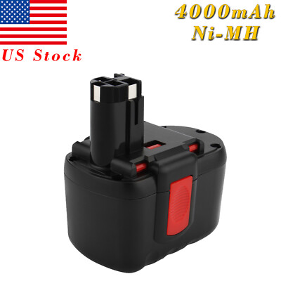 24V 4000mAh Ni-MH Battery For Bosch BAT030 BAT240 BAT299 2607335446 PSB 24VE-2