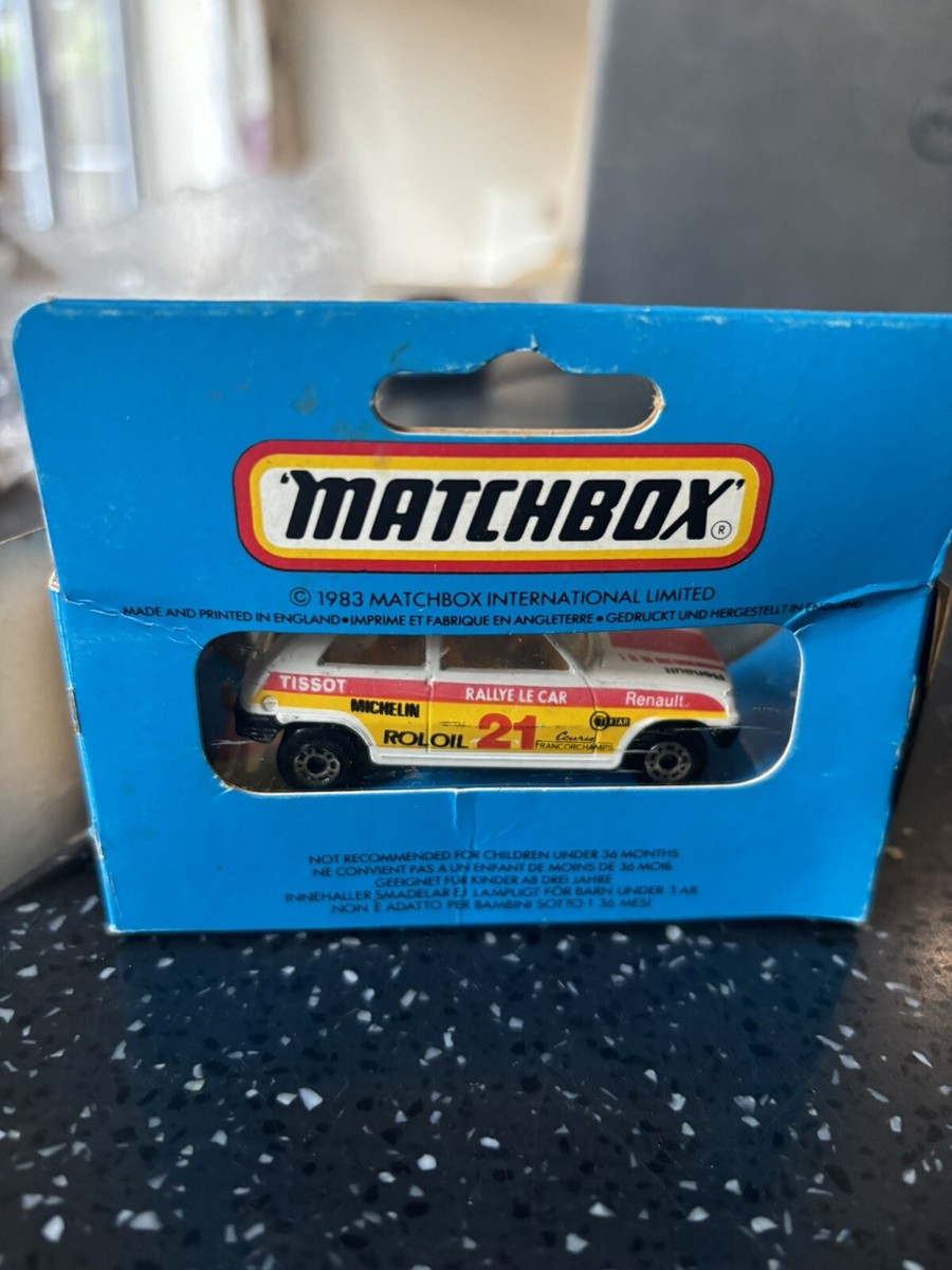 Modelbil, Matchbox No. 21 Renault 5TL Le Car, skala 1/64