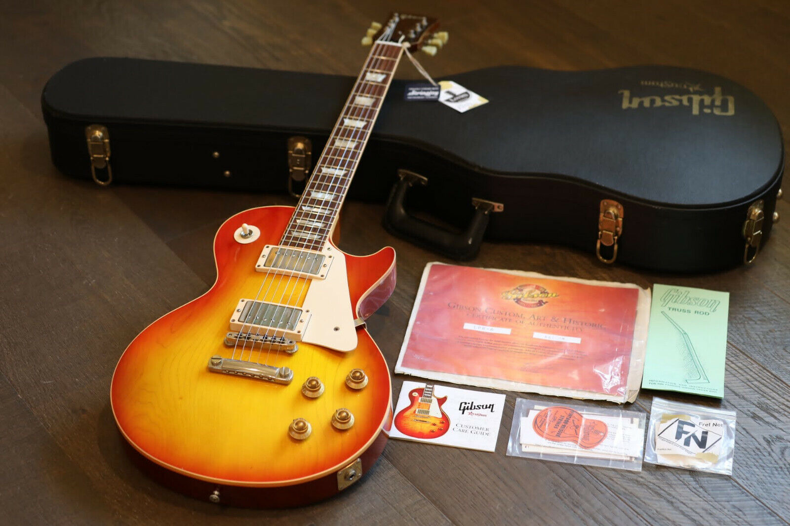 2006 Gibson ’58 Les Paul Standard LPR8 VOS Cherry Sunburst + COA OHSC 