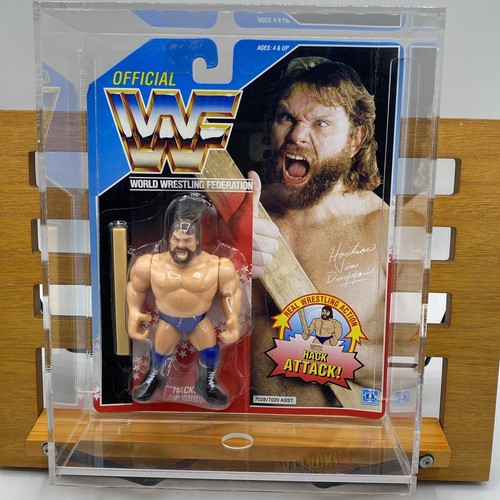 WWF Hasbro Hacksaw Jim Duggan MOC - WWE LJN Vintag...