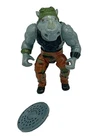 Rocksteady (1988), TMNT Action Figure by Playmates, Loose, Missing gun, belt