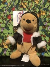 Disney PILOT POOH from WINNIE the POOH  FRIENDS Bean Bag 8  Plush Toy