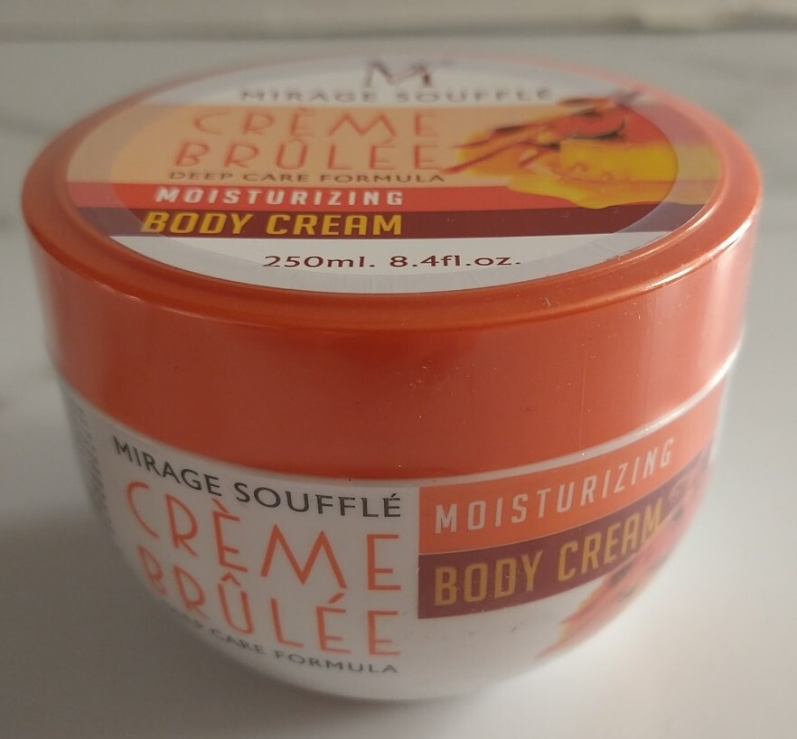 Mirage Souffle Creme Brulee Moisturizing Body Cream SEALED 8.4 oz EXP
