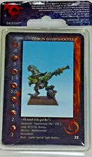 RACKHAM Confrontation: Tirailleurs Goblin Sharpshooter  GBTR03