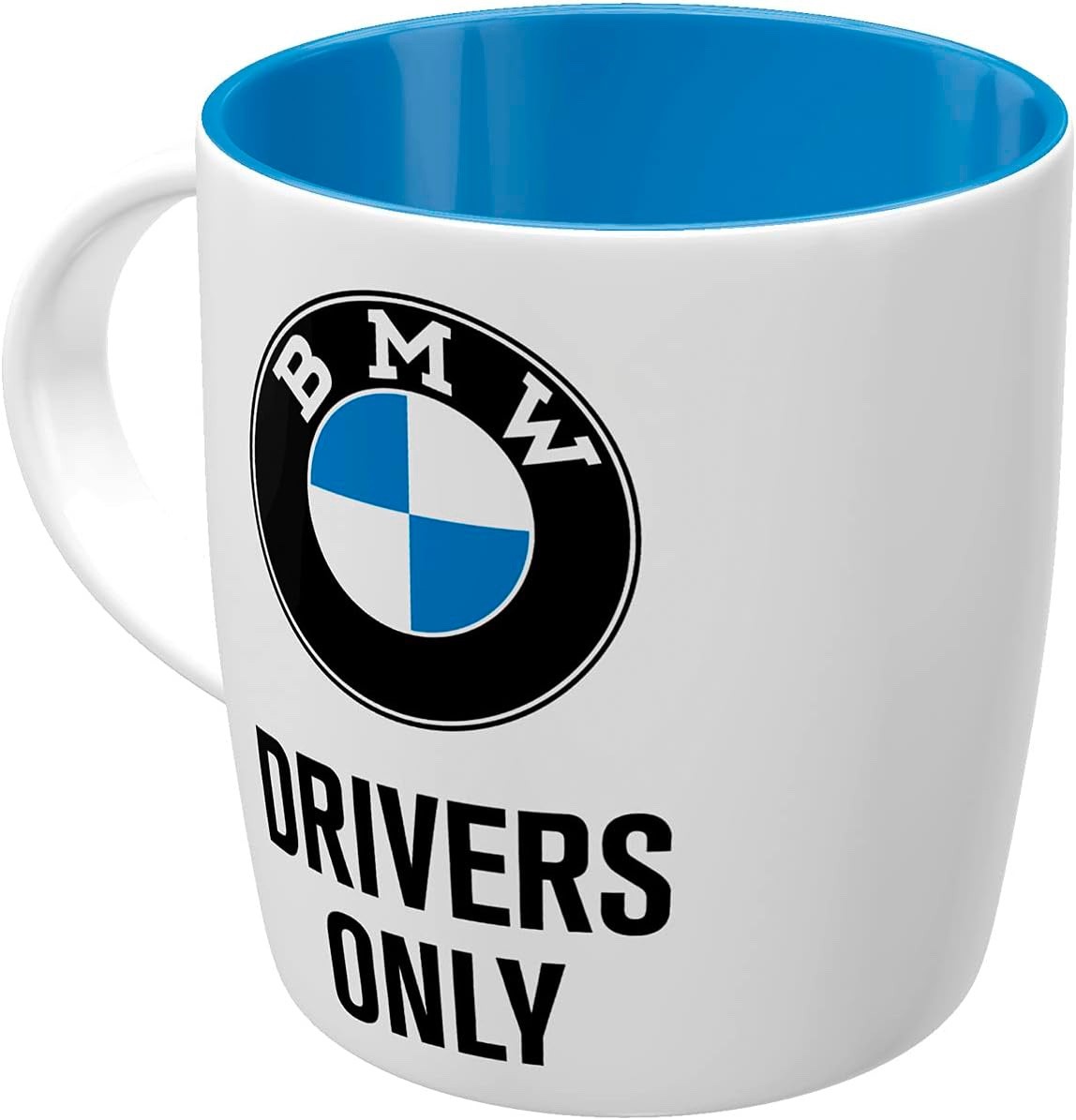 BMW Car Mug, Nostalgic Art BMW Drivers Only Mug, BMW Coffee Tea Drivers Mug