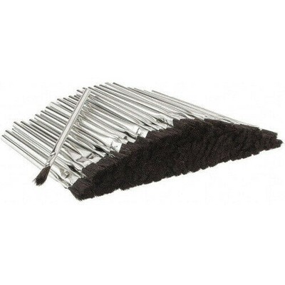 144 Acid Brushes for Adhesives & Flux 6'' length, 3/8'' Brush Width