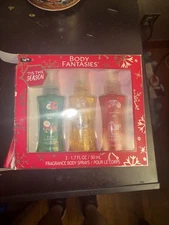 Body Fantasies Christmas Fragrance Body Spray SetHoliday Edition
