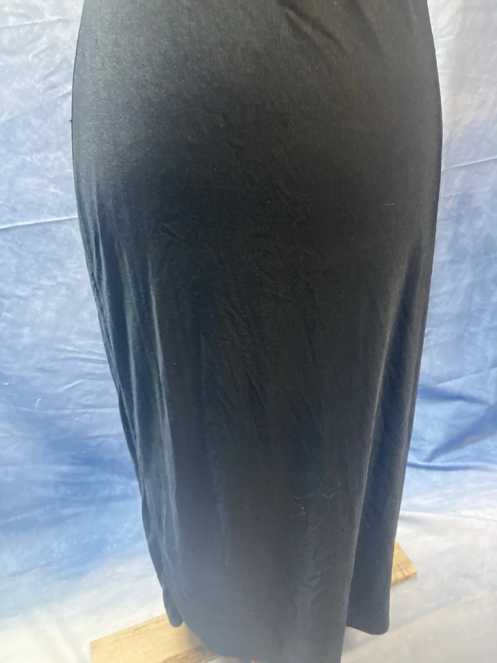 Vintage 1980s Womens Black Nightgown Full Slip Lingerie Olga Size 34 Modern XS/S - Image 4 of 4