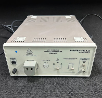 1PCS HAMEG, HM6050-2 Power Impedance Stabilization Network