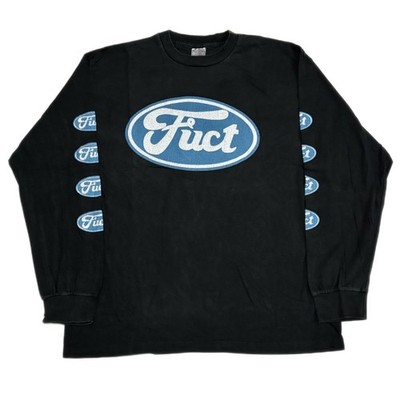 VTG Rage Against the Machine FUCT Oval Logo Ford Long Sleeve Sz.L