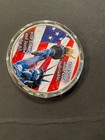 911 silver coin 2002 walking liberty 99%  fine  encapsulated uncirculated — photo 2
