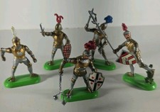Vintage 1992 Britains LTD Medieval Knights - Lot Of 5