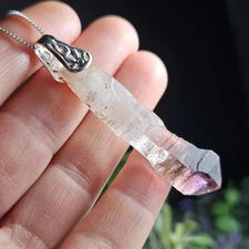 Scepter Lepidocrocite Amethyst Pendant