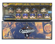 Funko Pop! Vinyl: Los Angeles Dodgers 2025 MLB World Series Champions 5-Pack New