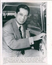 1965 Jose Antonio Mayobre Mexico City Santo Domingo Vintage Wirephoto 8x10