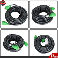 75Ft 30Amp Generator RV Extension Power Cord Locking NEMA L5-30P/R Weatherproof