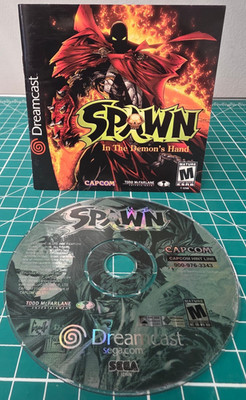 Spawn In the Demon's.. (Sega Dreamcast, 2000) Tested/Working - Game/Manual Only!