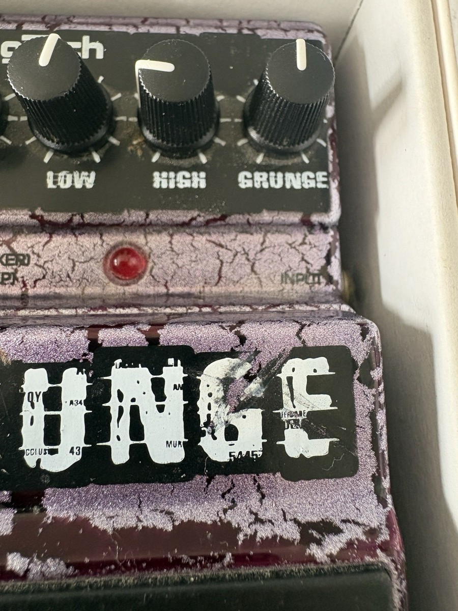 DigiTech Grunge Distortion Distortion Guitar Effect Pedal for sale