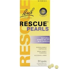 Bach Rescue Pearls Quick Dissolve Stress Soothing Melts EXP 7/26