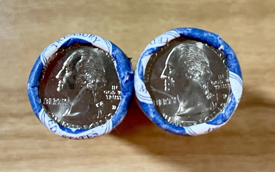 2009 Puerto Rico Territories Quarters P&D US Mint Sealed Coin Rolls  🔥🪙🇵🇷 - Image 2 of 3