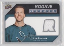 2021-22 Upper Deck Series 2 Rookie Threads Retro Lane Pederson #RT-LP 8d2