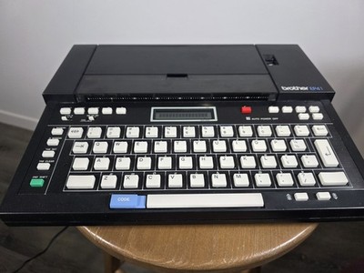 Brother EP41 Portable Electronic Typewriter Calculator - Working, No Ribbon