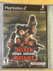 Ninja Assault (Sony PlayStation 2, 2002), UPC Punch, Factory Sealed