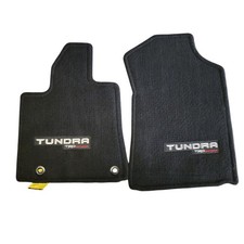 New Oem Toyota Tundra Trd Off Road Front Carpet Floor Mats Black 2017-2021 Pair