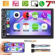 7" Car Stereo Radio HD MP5 Player Double 2DIN Touch Screen Bluetooth FM USB AUX/