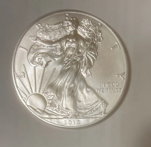 2015 $1 American Silver Eagle 1 oz Brilliant Uncirculated ASE BU