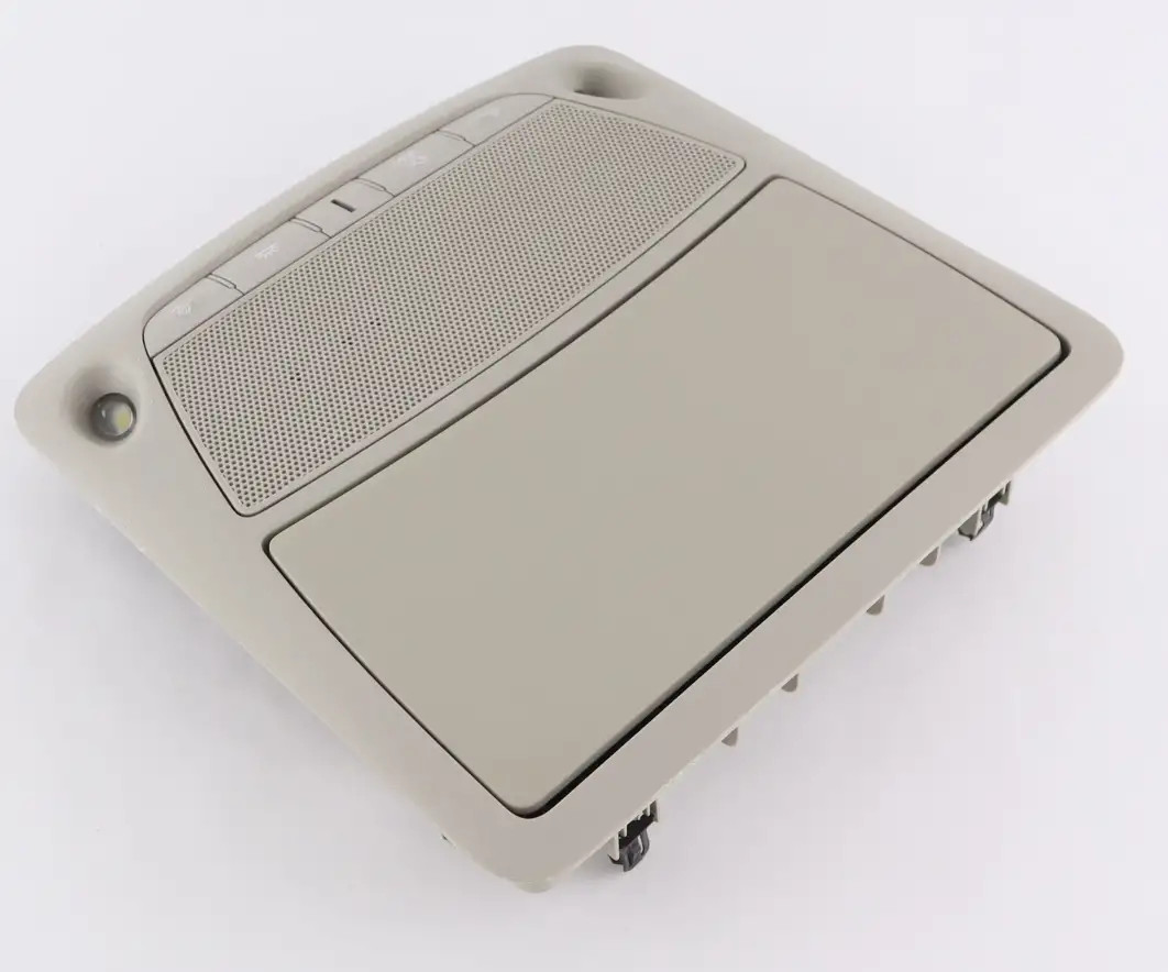 13 - 16 Nissan Pathfinder Overhead Console Map Lights Storage Gray