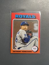 2024 Topps Heritage High Number #602 Anthony Veneziano, Kansas City Royals RC
